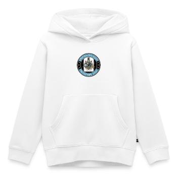 Augenarzt Snellen Akten-Abzeichen-Geschenk - Kinder Premium Organic Hoodie - Weiß - Vorne - AI Model Kid Female (0cm)