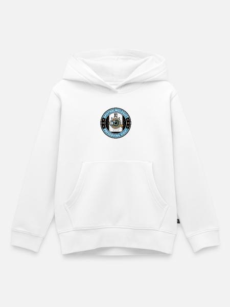 Augenarzt Snellen Akten-Abzeichen-Geschenk - Kinder Premium Organic Hoodie - Weiß
