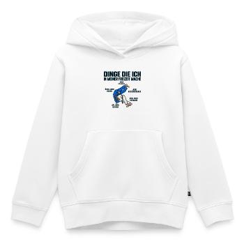  JUDO - Kinder Premium Organic Hoodie - Weiß - Vorne - AI Model Kid Female (0cm)