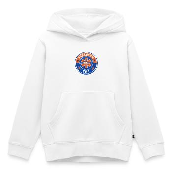 Vintage Paramedic EMT Star Of Life Ambulanzdeckel - Kinder Premium Organic Hoodie - Weiß - Vorne - AI Model Kid Female (0cm)
