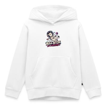 Null Bock auf Schwerkraft - Kinder Premium Organic Hoodie - Weiß - Vorne - AI Model Kid Female (0cm)