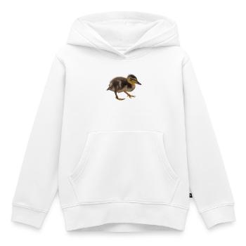 Entchen - Kinder Premium Organic Hoodie - Weiß - Vorne - AI Model Kid Female (0cm)