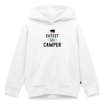 Camper - Kinder Premium Organic Hoodie - Weiß - Vorne - AI Model Kid Female (0cm)
