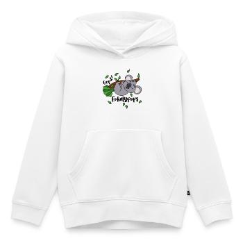 Koala Eukalyptus Oops Eukalypups Pups Tier Ast - Kinder Premium Organic Hoodie - Weiß - Vorne - AI Model Kid Female (0cm)