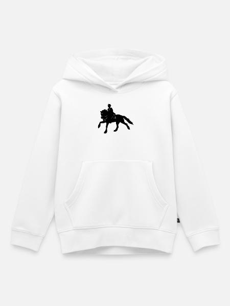 Friesen Reiter - Kinder Premium Organic Hoodie - Weiß