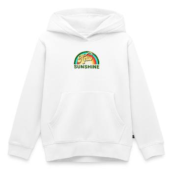 Hallo Sonnenschein - Kinder Premium Organic Hoodie - Weiß - Vorne - AI Model Kid Female (0cm)