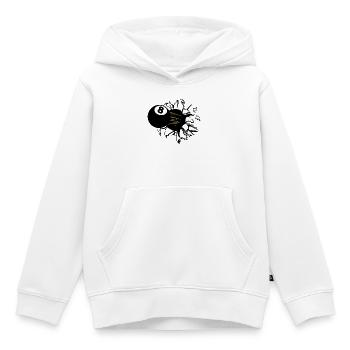 8-Ball Goldschweif - Kinder Premium Organic Hoodie - Weiß - Vorne - AI Model Kid Female (0cm)