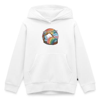 Miss Dreamer Design Child Dreamer and Sleep - Kids Premium Organic Hoodie - white - Front - AI Model Kid Female (0cm)