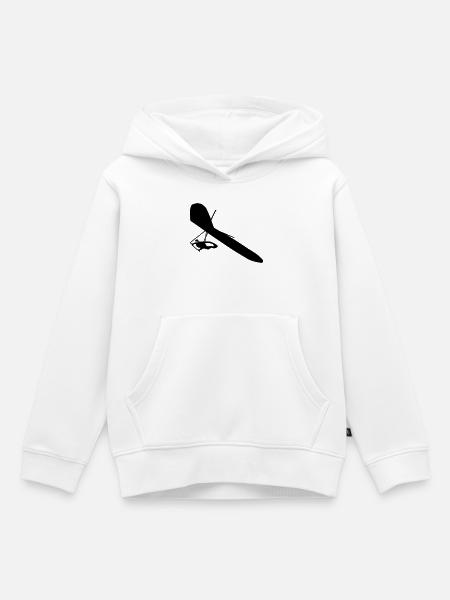 Drachenflieger - Kinder Premium Organic Hoodie - Weiß