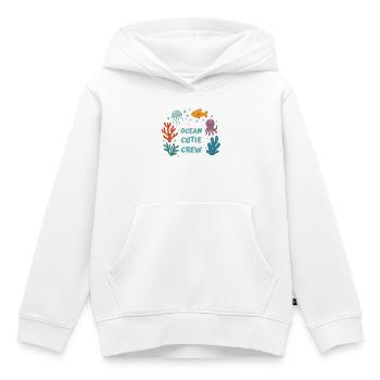 Underwater friends - Kids Premium Organic Hoodie - white - Front - AI Model Kid Female (0cm)
