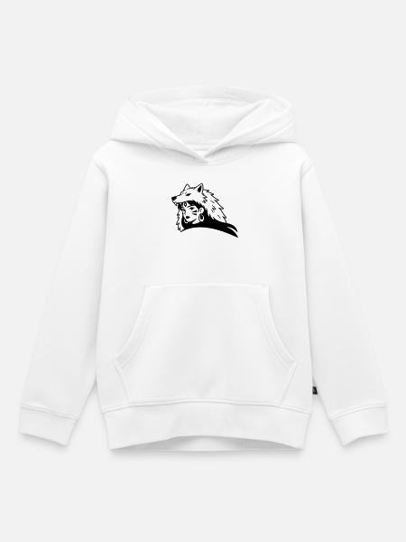 Amazonenfrau - Kinder Premium Organic Hoodie - Weiß
