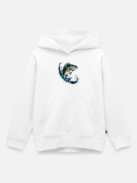 Barsch Design - Kinder Premium Organic Hoodie - Weiß