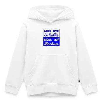 Bochum - Sweat Premium à capuche enfant bio - blanc - Devant - AI Model Kid Female (0cm)