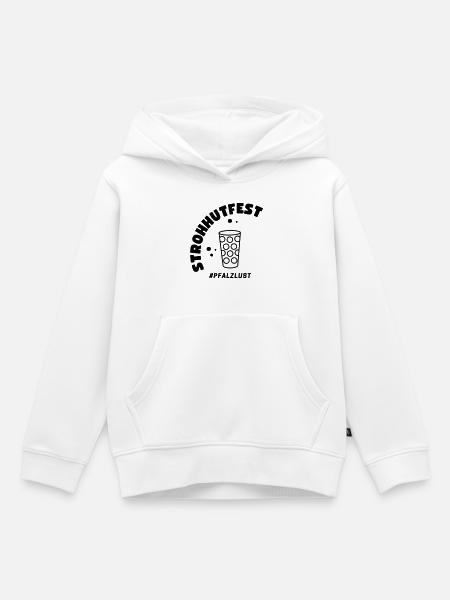 Around Party - Kinder Premium Organic Hoodie - Weiß