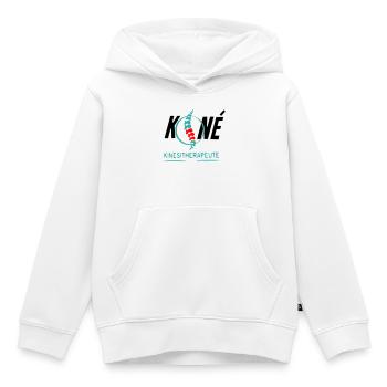 Physiotherapeut - Kinder Premium Organic Hoodie - Weiß - Vorne - AI Model Kid Female (0cm)
