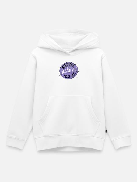 Schlimmer als es aussieht, Post Vac - Kinder Premium Organic Hoodie - Weiß