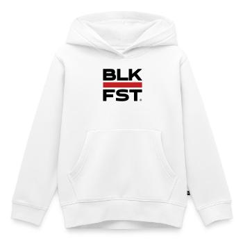 Ma Forêt-Noire - Forêt-Noire - Sweat Premium à capuche enfant bio - blanc - Devant - AI Model Kid Female (0cm)