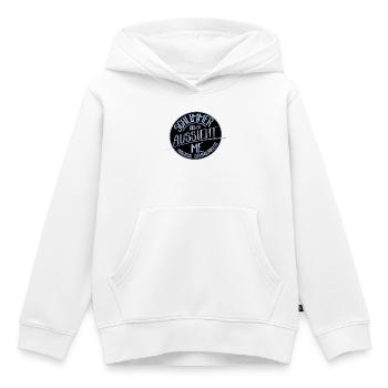 Schlimmer als es aussieht, ME - Kinder Premium Organic Hoodie - Weiß - Vorne - AI Model Kid Female (0cm)