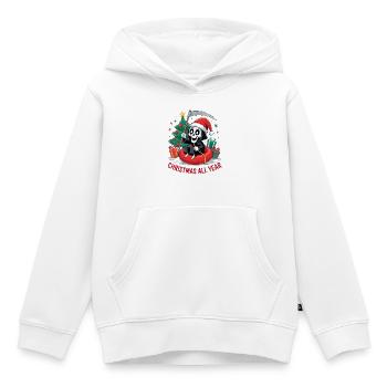 Grim Reaper Weihnachten - Kinder Premium Organic Hoodie - Weiß - Vorne - AI Model Kid Female (0cm)