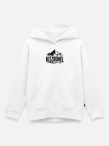 Kitzbühel - Souvenir Design - Kinder Premium Organic Hoodie - Weiß