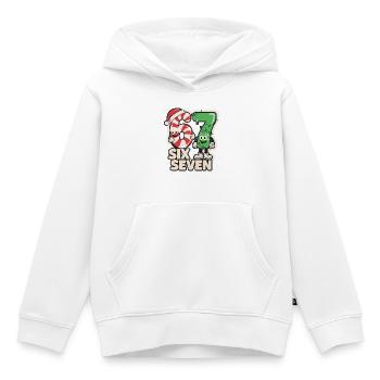 67 Meme Six Seven Weihnachten Geschenk Lustig - Kinder Premium Organic Hoodie - Weiß - Vorne - AI Model Kid Female (0cm)