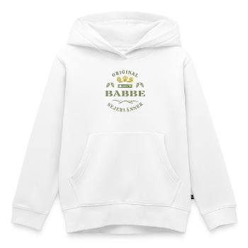Sejerlaenner Babbe Siegerländer Vater Siegerland - Kinder Premium Organic Hoodie - Weiß - Vorne - AI Model Kid Female (0cm)