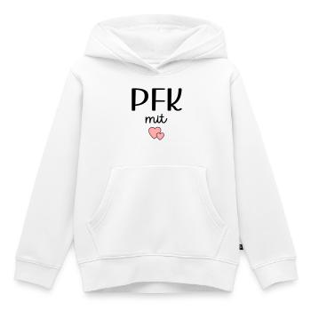 Infirmier - Sweat Premium à capuche enfant bio - blanc - Devant - AI Model Kid Female (0cm)