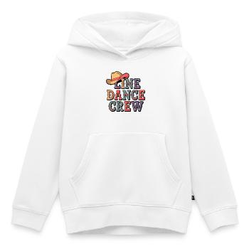 Country Line Dance - Kinder Premium Organic Hoodie - Weiß - Vorne - AI Model Kid Female (0cm)