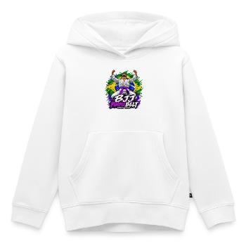BJJ Lila Gürtel seit 2026 - Kinder Premium Organic Hoodie - Weiß - Vorne - AI Model Kid Female (0cm)