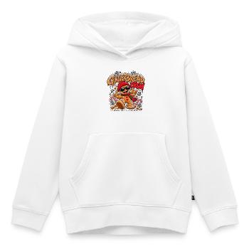 Gingerbread Crew – Lustiger Lebkuchen Weihnachten - Kinder Premium Organic Hoodie - Weiß - Vorne - AI Model Kid Female (0cm)