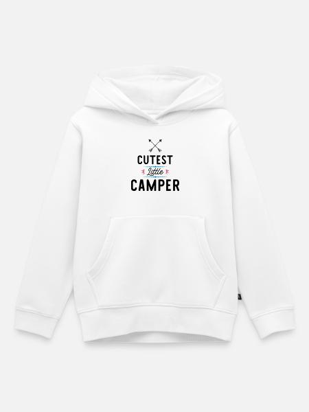 Camper - Kinder Premium Organic Hoodie - Weiß