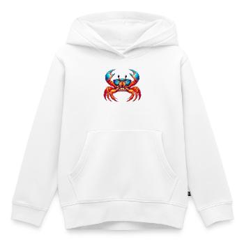 Krebs - Kinder Premium Organic Hoodie - Weiß - Vorne - AI Model Kid Female (0cm)