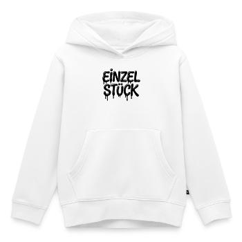 Einzelstück (Farbe änderbar Personalisierung) - Kinder Premium Organic Hoodie - Weiß - Vorne - AI Model Kid Female (0cm)