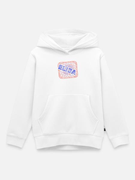 Kollege Elija - Kinder Premium Organic Hoodie - Weiß