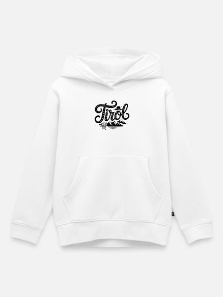 Tirol - Souvenir Design - Kinder Premium Organic Hoodie - Weiß