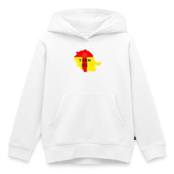 Tarn 81 - Kinder Premium Organic Hoodie - Weiß - Vorne - AI Model Kid Female (0cm)