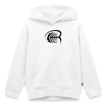 Poisson-grenouille - Sweat Premium à capuche enfant bio - blanc - Devant - AI Model Kid Female (0cm)