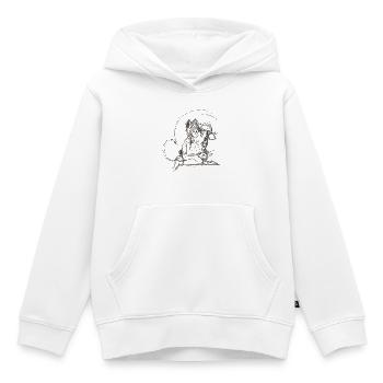 Miraculous Ladybug Und Cat Noir Zeichnung - Kinder Premium Organic Hoodie - Weiß - Vorne - AI Model Kid Female (0cm)