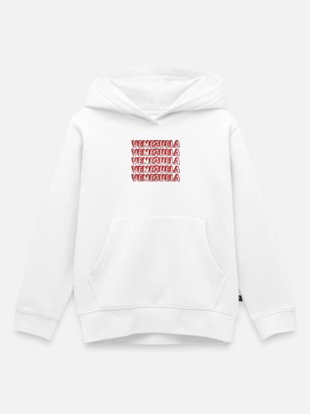 Geschenk für Venezuela - Kinder Premium Organic Hoodie - Weiß