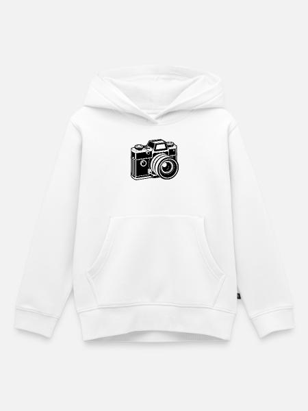 Zimmer - Kinder Premium Organic Hoodie - Weiß