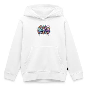StarKids - Kids Premium Organic Hoodie - white - Front - AI Model Kid Female (0cm)