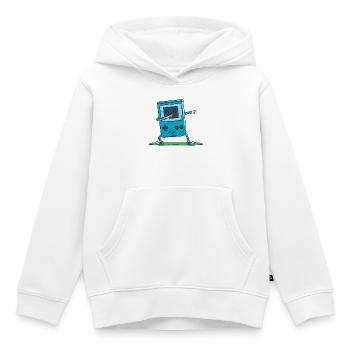 Blauer Gamecontroller - Kinder Premium Organic Hoodie - Weiß - Vorne - AI Model Kid Female (0cm)