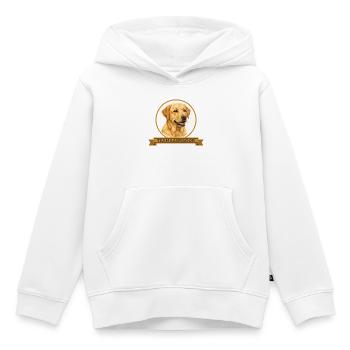Team Labrador Retriever - Kinder Premium Organic Hoodie - Weiß - Vorne - AI Model Kid Female (0cm)