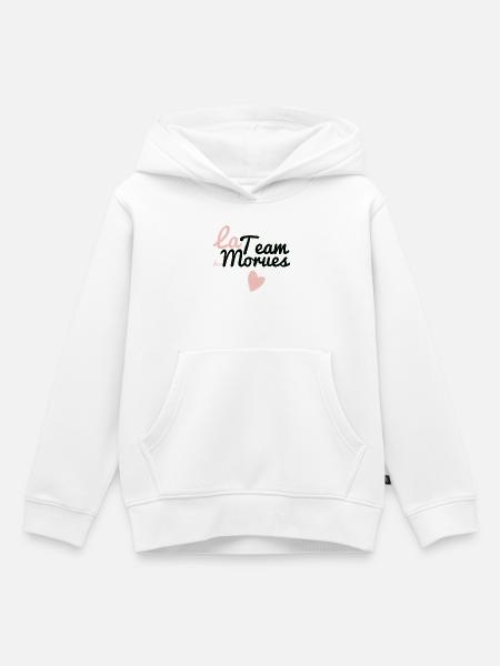 Das Team der Kabeljau - Kinder Premium Organic Hoodie - Weiß