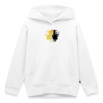 Flucht zum Brilliant Summit - Kinder Premium Organic Hoodie - Weiß - Vorne - AI Model Kid Female (0cm)
