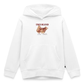 Stress reliever - Kinder Premium Organic Hoodie - Weiß - Vorne - AI Model Kid Female (0cm)