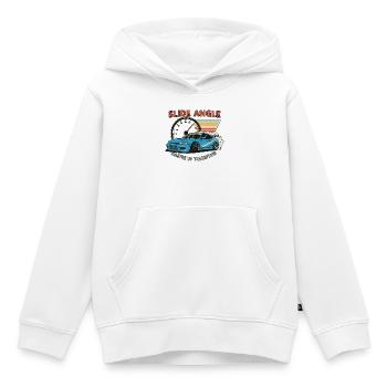Slide Angle: Master of Transition - Kinder Premium Organic Hoodie - Weiß - Vorne - AI Model Kid Female (0cm)