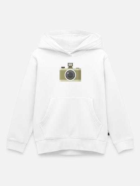 Zimmer - Kinder Premium Organic Hoodie - Weiß