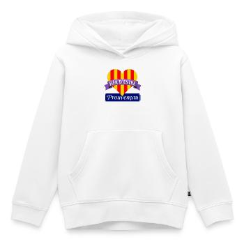 Provinz-Fier - Kinder Premium Organic Hoodie - Weiß - Vorne - AI Model Kid Female (0cm)