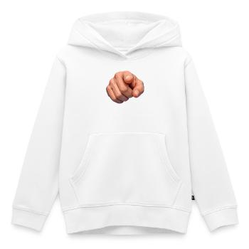 Dotting Clue Illustration - Kids Premium Organic Hoodie - white - Front - AI Model Kid Female (0cm)